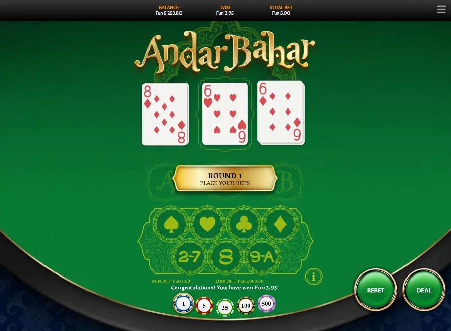 Highly effective Andar Bahar betting method