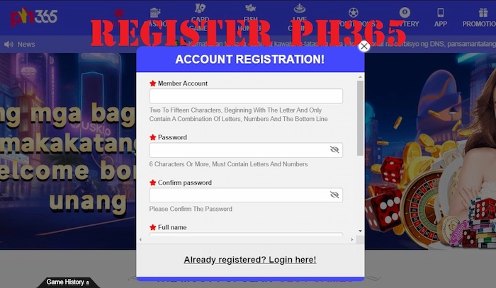 Steps To Register